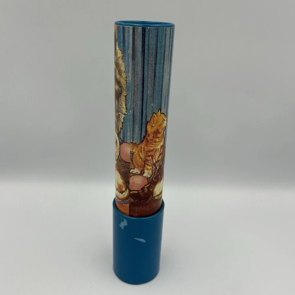 Vintage‎ Cat Kitty Kitten Lover Friends Cardboard Kaleidoscope Collectible Toy